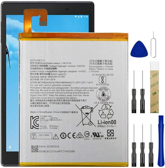 Lenovo l16d1p34 аккумулятор Lenovo l16d1p34 аккумулятор