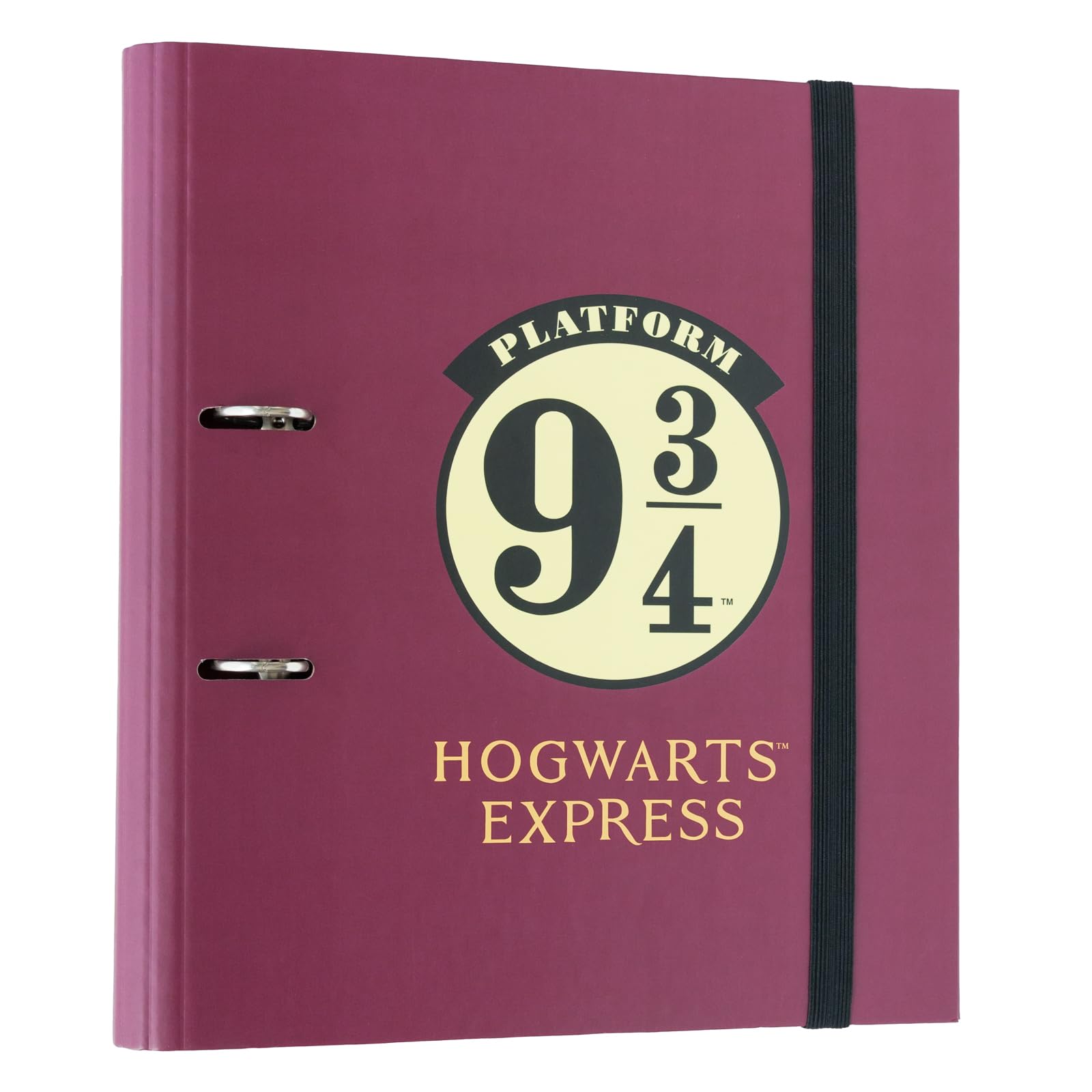 Grupo Erik 2 Ring Binder A4 - Harry Potter Stationery Platform 9 3/4 | 10.6 x 12.6 inches - 27 x 32 cm - A4 Ring Binder Folder, Document Folder | Harry Potter Gifts