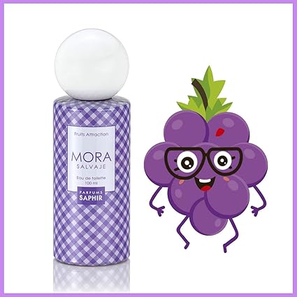 PARFUMS SAPHIR Fruit Attraction Mora - Eau de Toilette para Mujeres - 100 ml