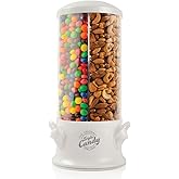 Handy Gourmet Original Triple Candy Machine-Fun Candy & Nut Dispenser-New & Improved (Pearl White), Standard (JB8450PWHI)