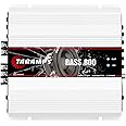 Taramps Bass 800 2 Ohms Monoblock Amplifier 800 Watts Rms 1 Channel 14.4VDC Out Power Full Range, Great for Sub/Bass - Rca/High Level Input, Car Audio