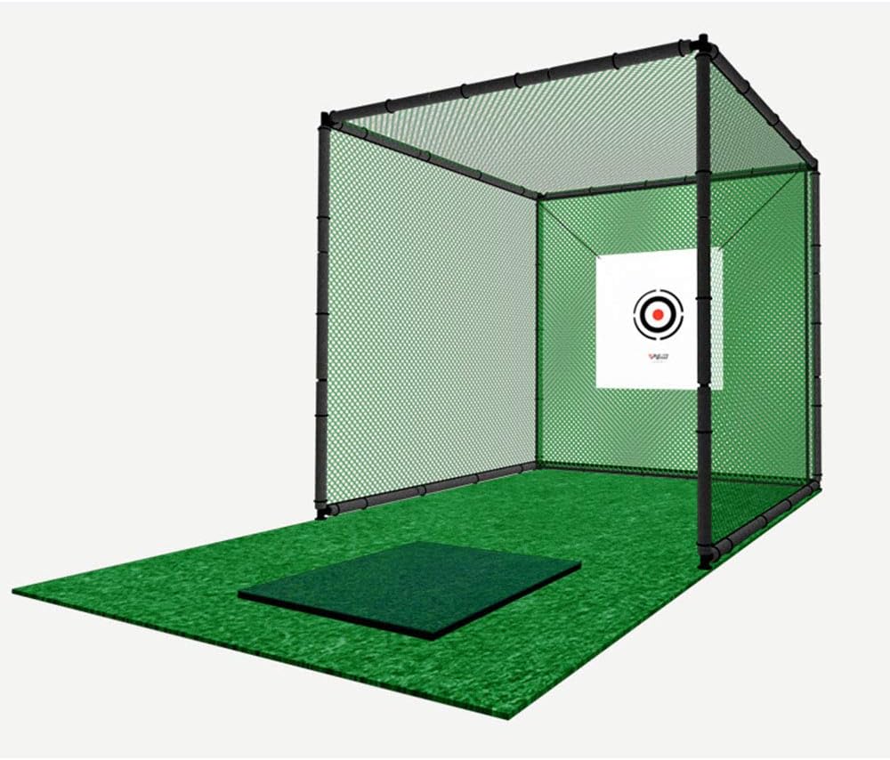 DW007 Freestanding Golf Cage & Net Home Driving Range Professional Outdoor High