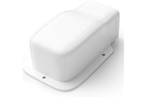 Toutgood 3'' Entry Wall Cover Line Set Cover Kit Accessories for Ductless Air Conditioners and Heat Pumps, PVC Decorative Upgraded UV-Proof Strong& Durable