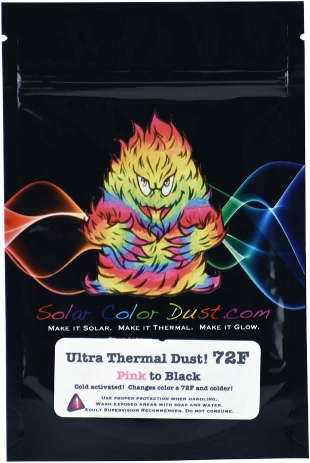 SCD Ultra Thermal Dust 72F CA Pink to Black