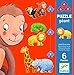Djeco Giant Puzzle, Marmoset & Friends