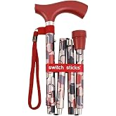 Switch Sticks Folding Walking Cane For Women &amp; Men