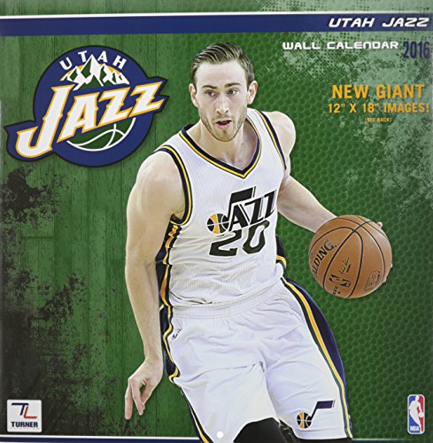 Utah Jazz 2016 Calendar by Perfect Timing