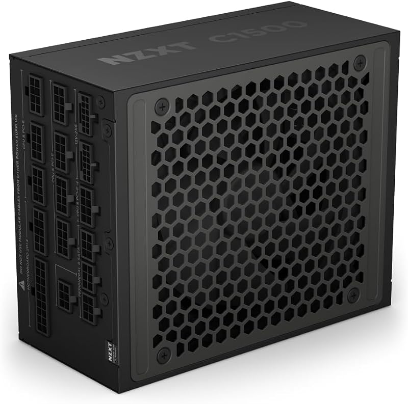 NZXT C1500 Platinum ATX 3.1 Power Supply 1500W Dual PCIe 5.1