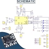 DAOKAI 2x INA3221 3 Channel I2C Shunt Current Voltage Monitor Sensor Module view 6