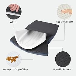 BALANCE Dog Crate Bed, Orthopedic Dog Bed Pad with
