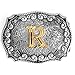 Pancy Western Style Cowboy Letter Belt Buckle For Men