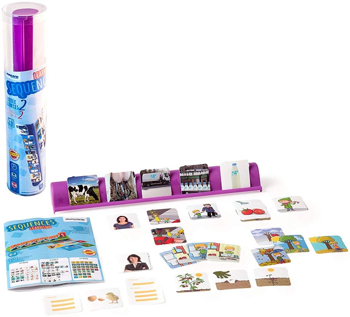 Miniland 31967 Little Stories Learning Sequences (5-6 Years)