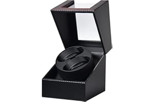 ZOEJOE 2 Watch Winder Box for Men and Women Automatic Watches Organizer Storage Display Case