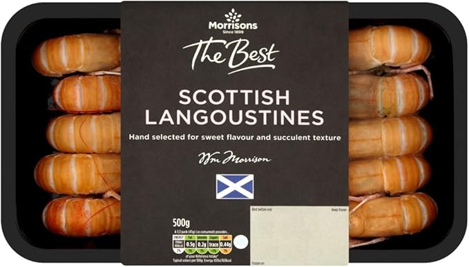 Morrisons The Best Scottish Langoustines 500 G Frozen Amazon Co Uk Grocery