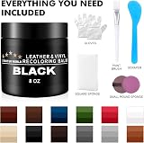 STARTSO WORLD Leather Recolouring Balm 200ml Black Repair Kit for Couches view 7
