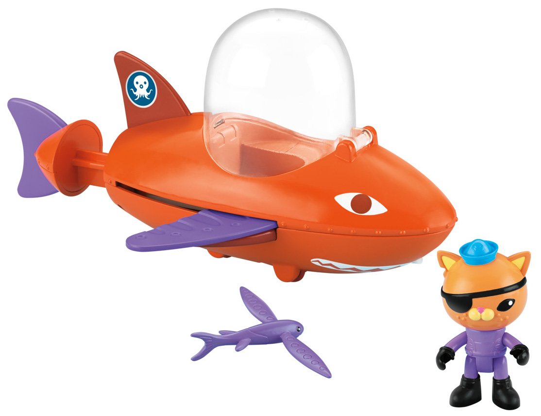 Fisher Price Toy Octonauts GupB Flying Fish Playset with Kwazii