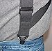 Holdup Airport Friendly/No Buzz Suspenders for Men (Black 1 1/2