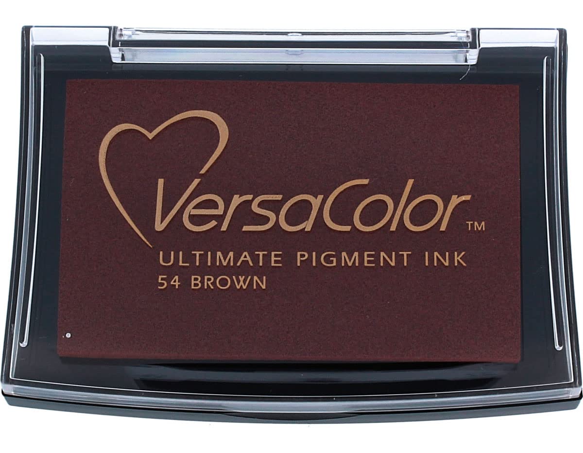 Tsukineko VC054 Versacolor Pigment Ink Pad - Brown