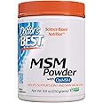 Doctor's Best MSM Powder with OptiMSM, Non-GMO, Vegan, Gluten Free, Soy Free, 250 Grams