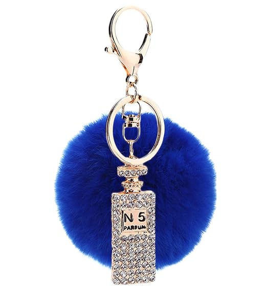 Sumolux Schlüsselanhänger Taschenanhänger Geburtstagsgeschenk mit Plüsch Kugel Ornament