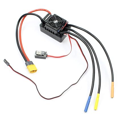Hobbywing EZRUN WP SC8 120A wasserdichte Drehzahlregler Brushless Regler für RC Auto-Short-LKW