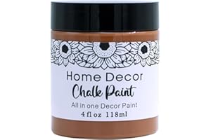 DGAGA Brown Chalk Paint,Chalk Finish Furniture Paint,Craft Paint for Wood,Interior House Paint,Chalkboard Paint for DIY Home Decor,Table,Cabinet,Door,No Sanding