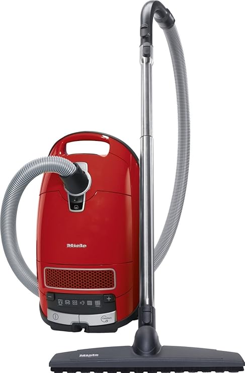 Amazon De Miele S 8340 Ecoline Bodenstaubsauger 1200 Watt Airclean Filter Zusatzzubehor Parquet Duse Rot