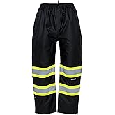 JORESTECH Hi-Visibility Waterproof Safety Rain Pants with Reflective Stripes, ANSI/ISEA 107-2020 Compliant
