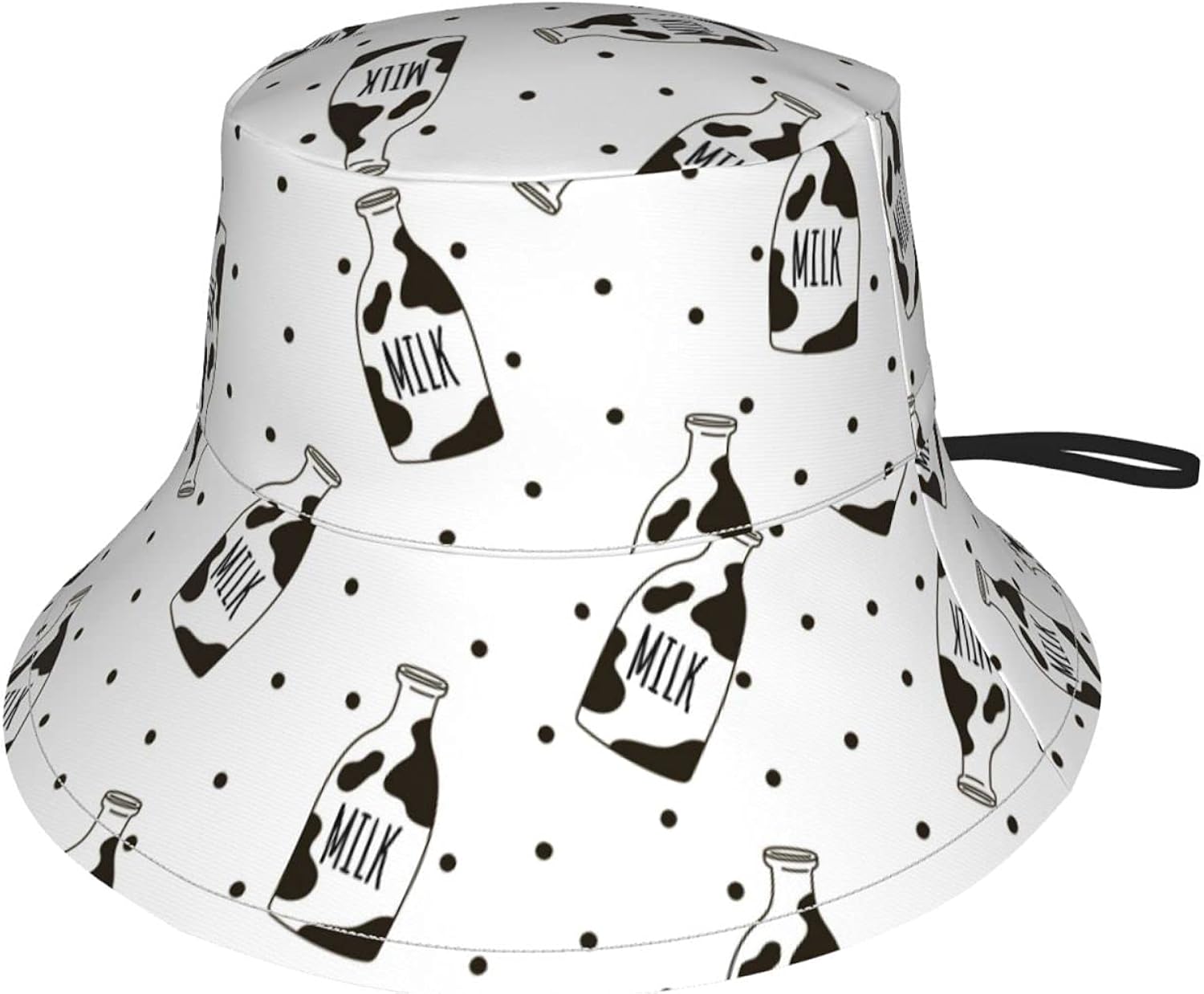 Falling Milk Bottle Toddler Sun Hat Kids Bucket Hat Summer