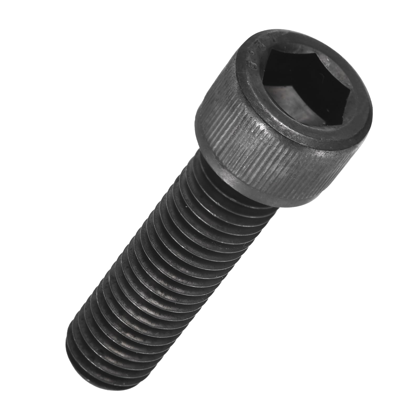 Kozelo 3pcs Socket Head Cap Screws - [M16-2x55mm] Alloy Steel Fully Threaded Black Oxide Grade 12.9 Internal Hex Screw Full Thread for Industrial & Machinery Use, Black