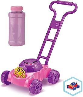 bubble lawn mower pink