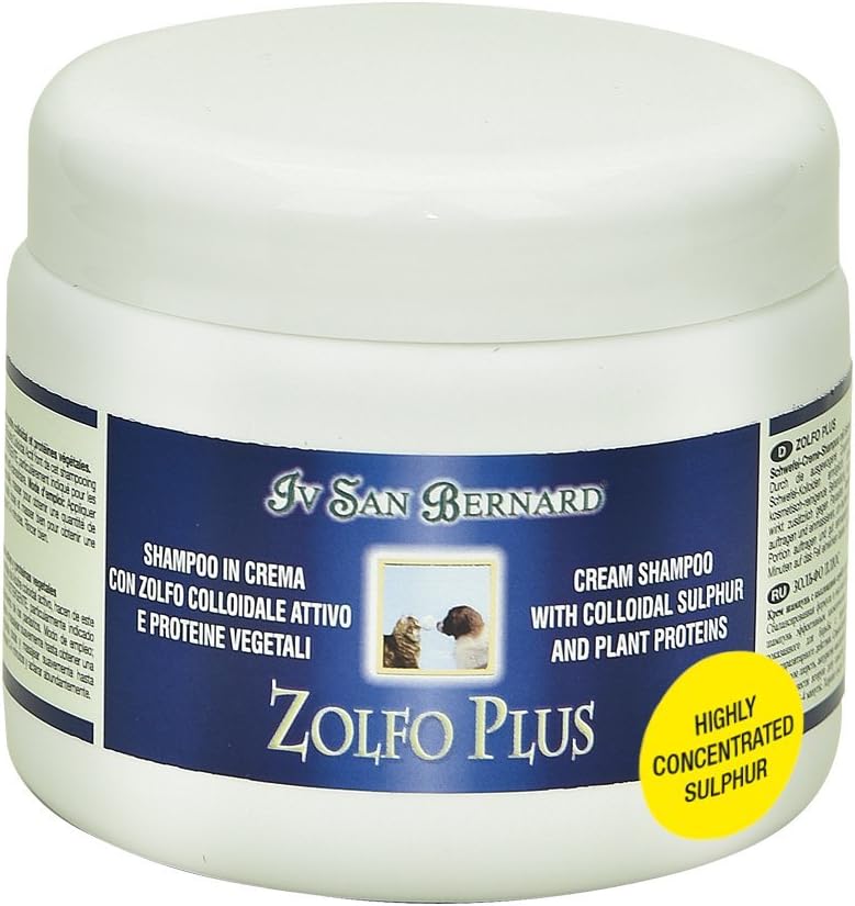 Iv San Bernard 020592 Mineral Complex Shampoo Cream Zolfo Plus 250 ml, 250 ml (Pack of 1)