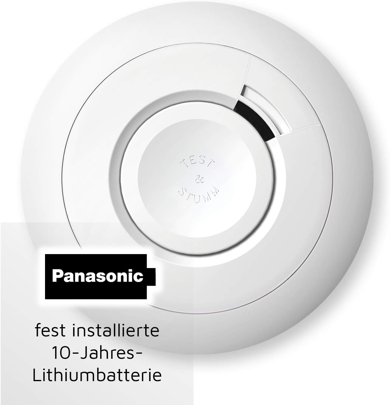Ei Electronics Ei650 10-Year Smoke Alarm, White, Pack of 1, white, Ei650 1er set, 3 voltsV, 1 piece - Image 4