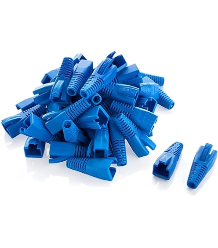 Cat6 Plug Cover Keple RJ45 Laarzen Plastic Netwerk Draad LAN Strain ...