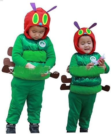 Amazon Rily Shop 新品 子供用 95 コスチューム ハロウィン クリスマス イベント 540 超レア はらぺこあおむし 子供 コスプレ キッズ あおむし キッズコスチューム ホビー