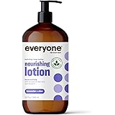 Everyone 2-in-1 Lotion for Hands/Body, 32 ounce (Pack of 1) Lavender and Aloe made with Essential Oils for Men and Women