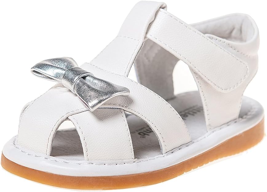 Little Blue Lamb Couine Chaussures Sandales Ruban Blanc Blanc 25 Amazon Fr Chaussures Et Sacs