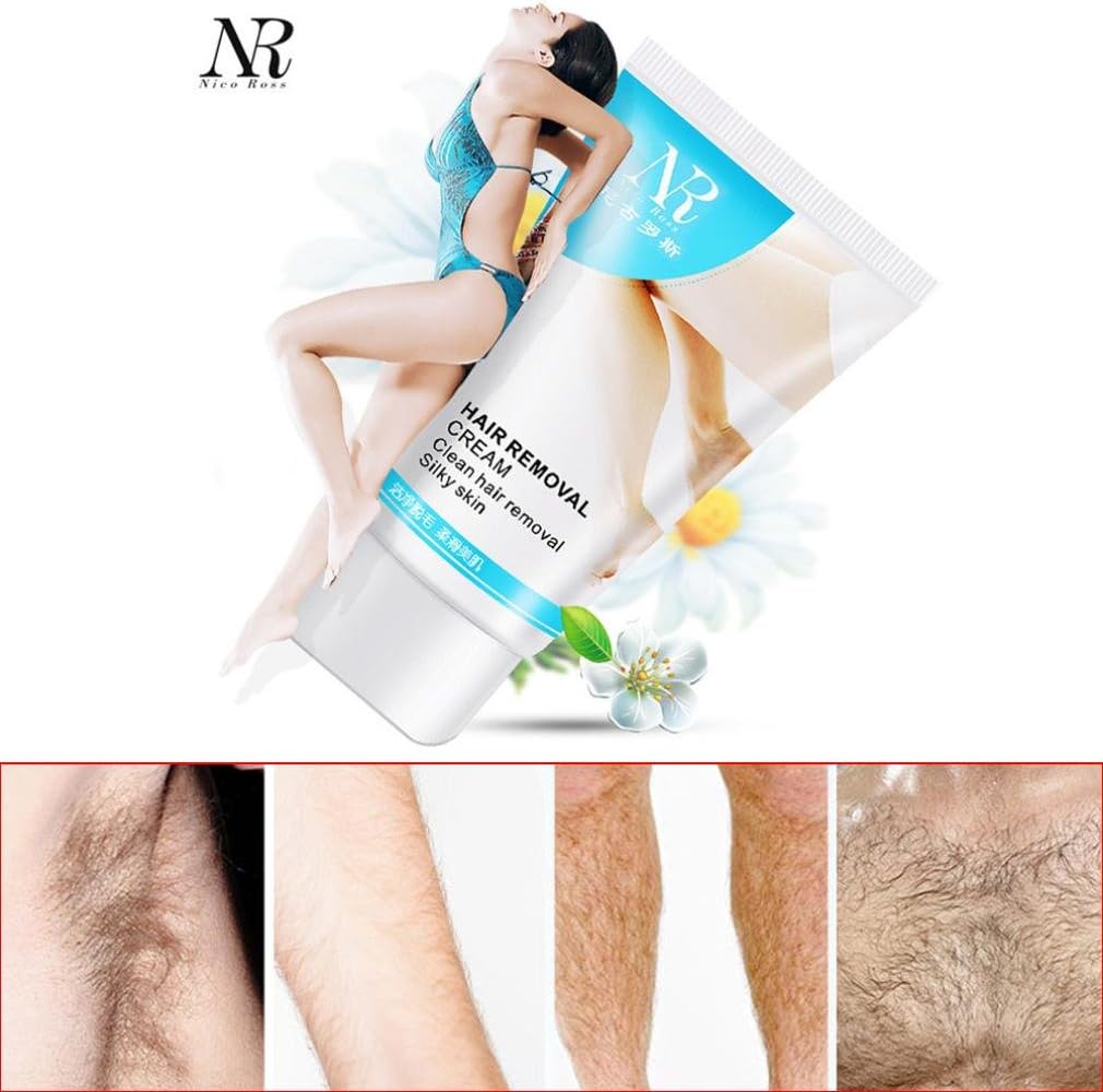 Hair Removal Cream, Hatop NR Powerful Permanent Hair Removal Cream Stop Hair Growth Inhibitor Removal