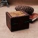 Amrka Vintage Wooden Map Storage Box Case Jewellery Cufflinks Chest Small Gift