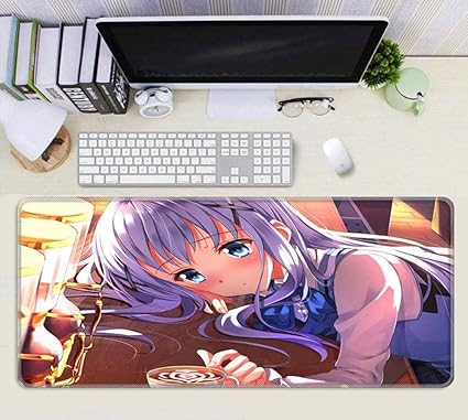 Amazon Mydfg ご注文はうさぎご注文はうさぎご注文はうさぎご注文はうさぎですかアニメリストレストオフィスノートブックデスクマットアニメ パッドマウスpcゲーマーマット800x300x3mm Mydfg パソコン 周辺機器 通販