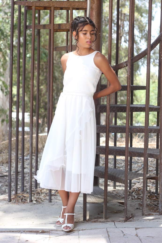 white occasion dress