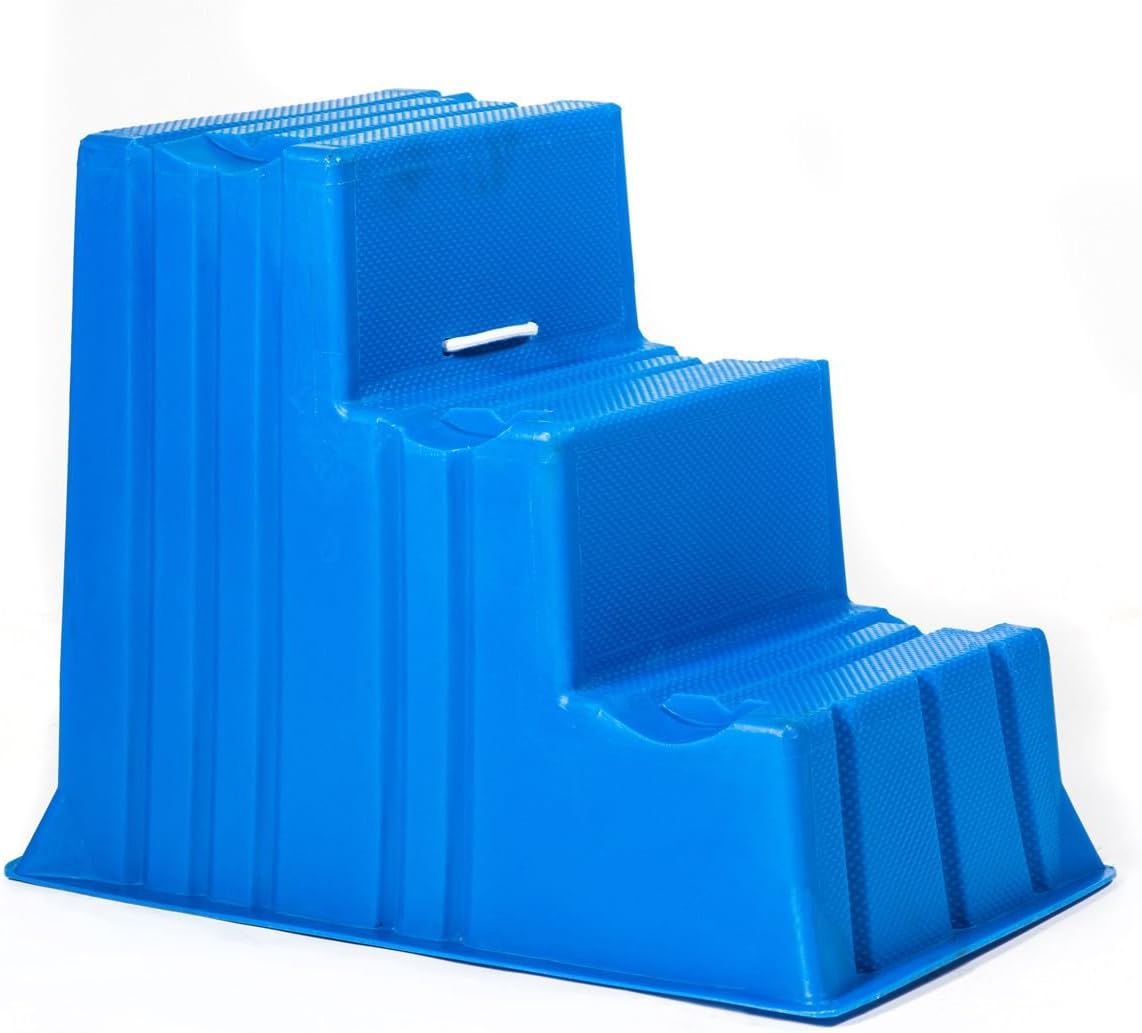 Stubbs Unisex's Plastic Combined Mounting Pole Block, Blue, One Size