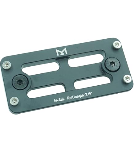 3 Legged Thing QR OCTA Plate 38x38mm Arca compatibele QR plaat, zwart