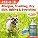 Power Your Pet Premium Wild Icelandic 100% Natural Omega 3 Fish Oil for Dogs & Cats - Supports Healthy Skin, Coat, Hip, Joints, Heart and Immune System - DHA & EPA Nutrient Rich - 16oz