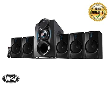 Zebronics Zeb - Bt9451 Rucf 5.1 Multimedia Speaker Home Theater System For Desktop, Laptop, Led Tv, Dvd Player, Projector