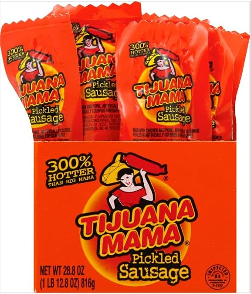 PENROSE TIJUANA MAMA PICKLED SAUSAGES, 2.4 OUNCE