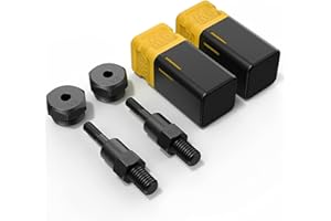 FOREVTL Replacement Mandrel for Rivet nut tool, manual rivet nut gun Mandrel and Nose Pieces Accessary (Metric M5, 2pcs)