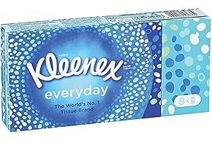 Kleenex Everyday Tissues Pocket, Large (Pack of 8)