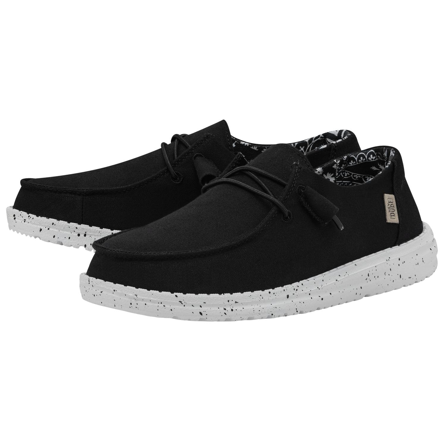 HEYDUDE Hey Dude Wendy Basic | Women's Shoes | Women Slip-on Loafers | Comfortable & Light-Weight