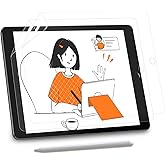 KCT 2 Pack Paperfeel Screen Protector Compatible with iPad 9th/8th/7th (10.2-Inch, 2021-2019), Matte PET Film, No Glare, Scra
